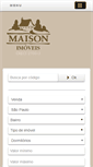 Mobile Screenshot of maisonimoveis.com